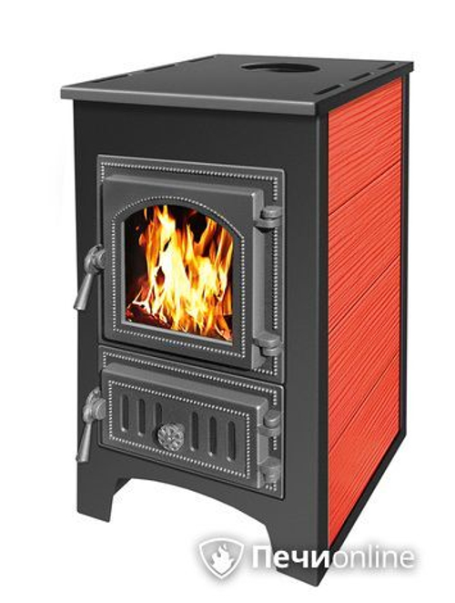 Печь-камин Везувий ПК-01 (270) красный
