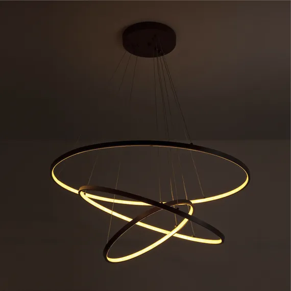 Подвесной светильник LED4U L5053-80-60-40 BR