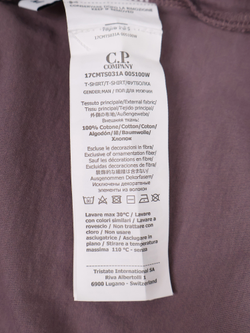 Футболка C.P. Company Logo Patch Lavande