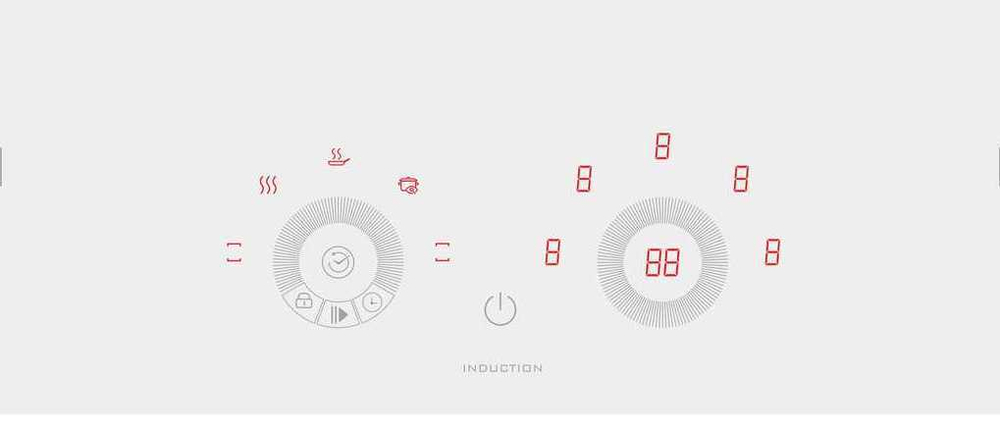 Электрическая варочная панель Korting HIB 95750 BW