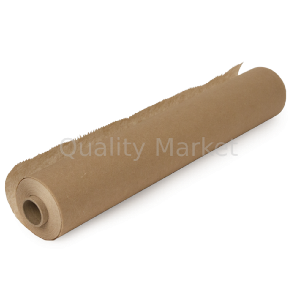 Бумага КОРИЧНЕВАЯ, 38см*25м д/выпекания силикон