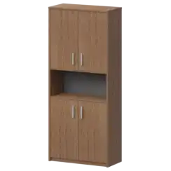 Шкаф с нишей А-312 Орех гварнери 770x370x2000 Арго