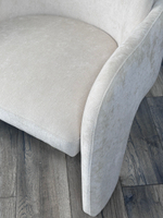 Кресло М-City DISAUR Куб (Cube) At5139-09 Бежевый, ткань, каркас металл в тканевой обивке At5139-09