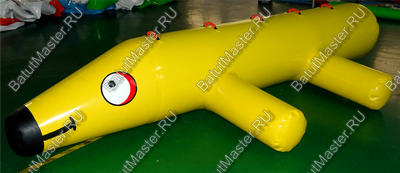 Элемент аквапарка «Жёлтая такса», 4,7×2,6×0,5 м