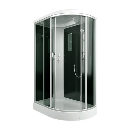 Душевая кабина ERLIT ER3512PL-C4 1200*800*2150 низкий, серый поддон, тонированое стекло