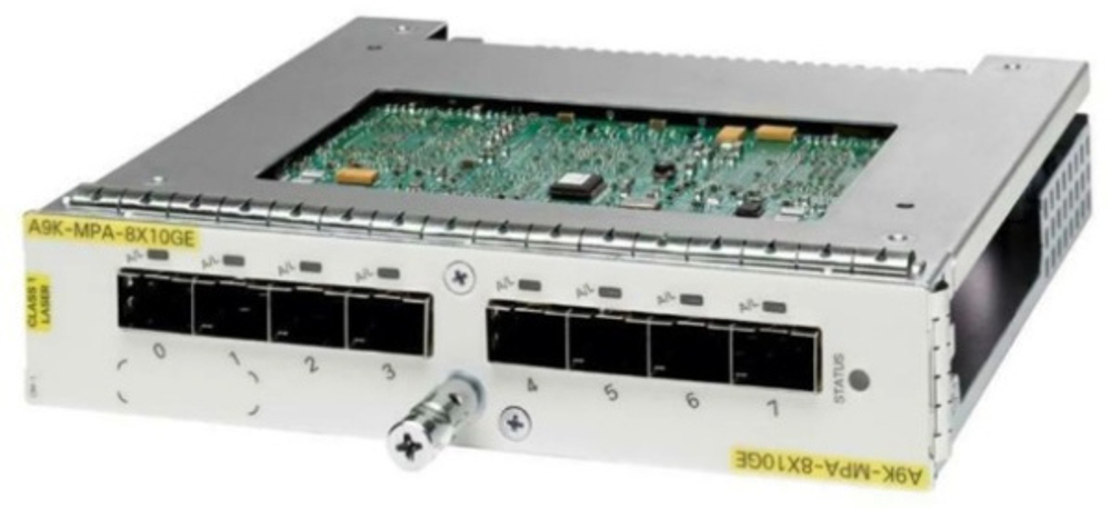 Модуль интерфейсный Cisco A9K-MPA-8X10GE