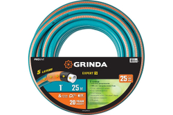 Поливочный пятислойный шланг GRINDA PROLine EXPERT 1", 25 м, 25 атм 429007-1-25