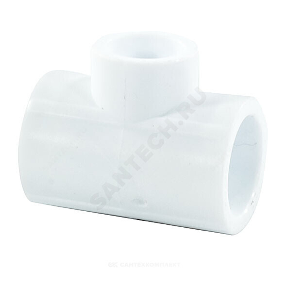 Тройник PP-R переходной белый Дн 40х20х40 PRO VALFEX 10402040-PRO