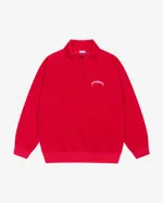 Толстовка Ymkashix Puff велюровая красная