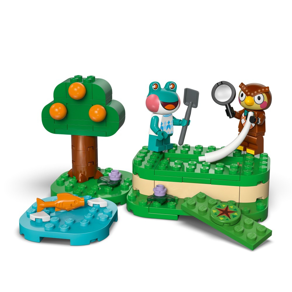 LEGO Animal Crossing - Blathers и коллекция музейная 77056