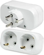 Двойной разветвитель, с заземлением Makel 10031