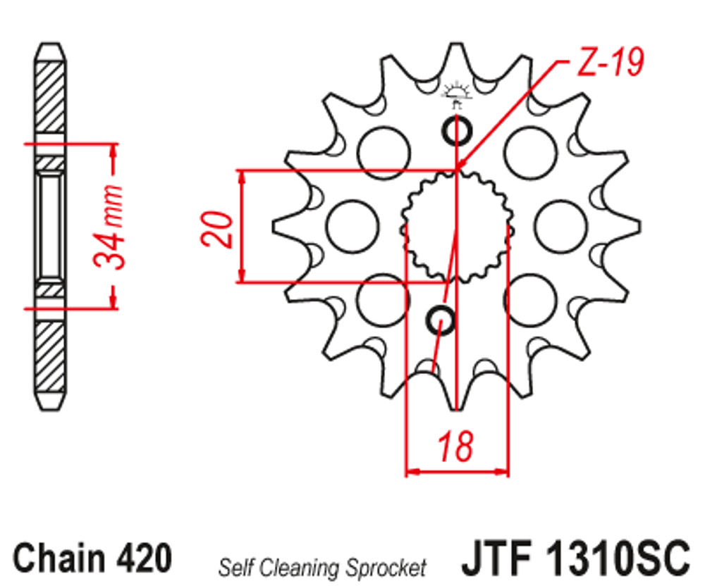 Звезда JTF1310.15SC
