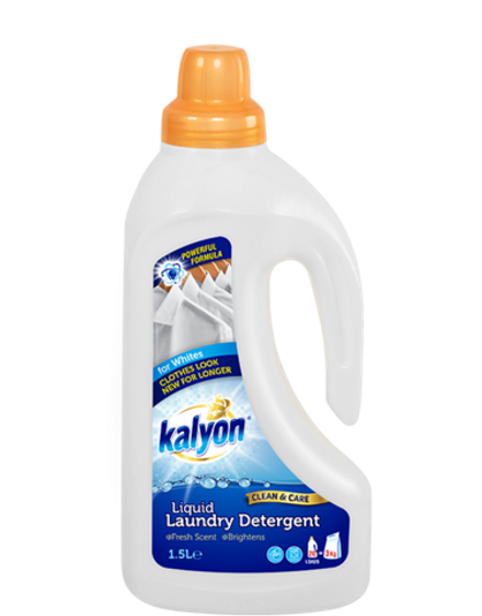 KALYON ГЕЛЬ ДЛЯ СТИРКИ ДЛЯ БЕЛОГО БЕЛЬЯ  1500 мл x 9