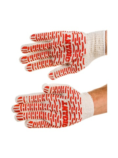 Перчатки Gigant х/б с ПВХ-покрытием, 10 класс, размер 10, 200 пар GL10-2