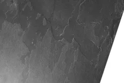 "Варадеро" журнальный стол из HPL 110х60 H43, каркас алюминий темно-серый (RAL 7024), цвет столешницы "серый гранит"