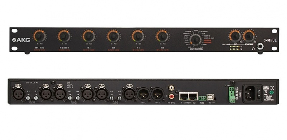 AKG DMM8 UL цифровой автоматический микшер, интерфейс LAN