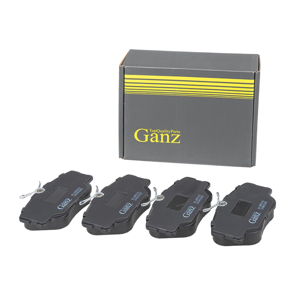 Колодки GANZ передние MB W124 / E / W126 / W201 19.2ММ Арт.:GIJ09315