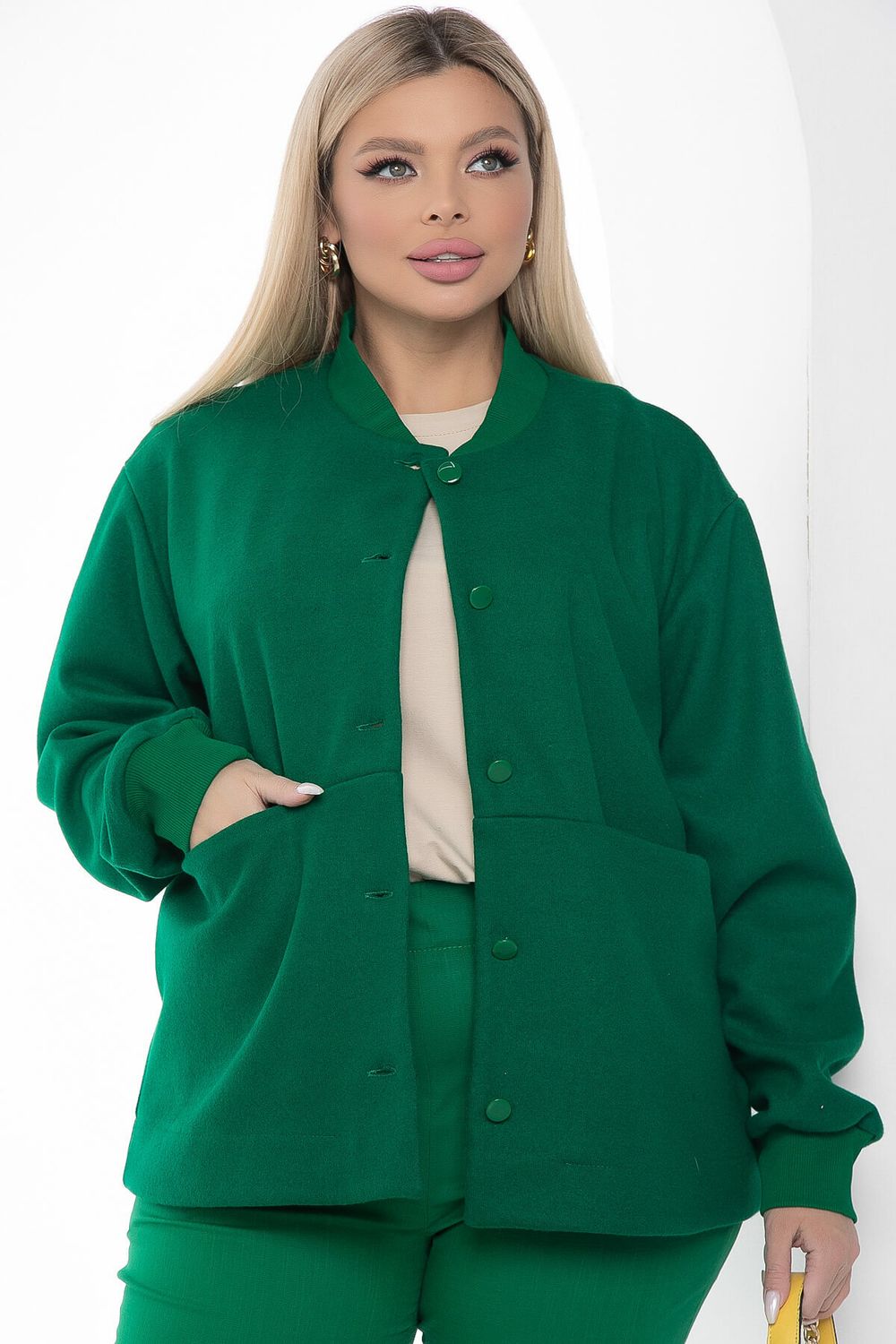 Жакет "Мой выбор" (яркая зелень) Б8727 LT Collection