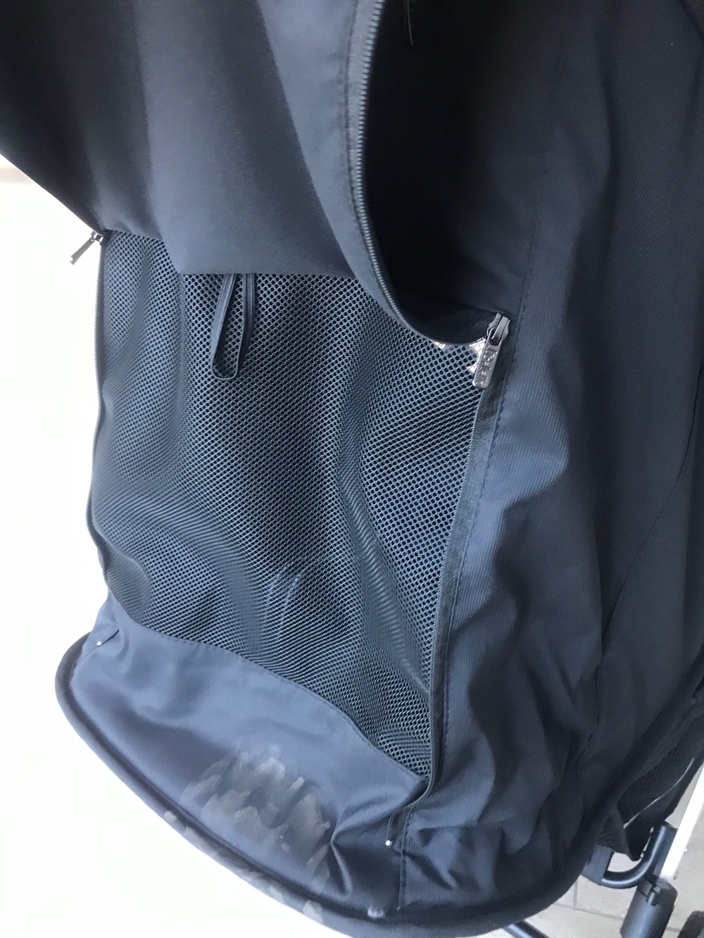 Коляска прогулочная Babalo 2024 Золотая полоска текстиль на белой раме