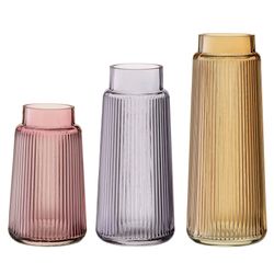 Ваза Noemi, 19 см, бордовая