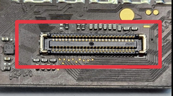 Xiaomi Redmi Pad 2 11.0” (25040RP0AG) - FPC коннектор дисплея (на плату)