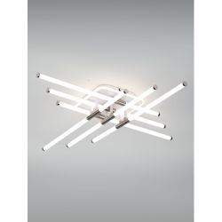 Светильник потолочный светодиодный Rivoli 6196-733 Morgan LED 110 Вт 3000-6000 К с пультом | Интерьерные светодиодные светильники