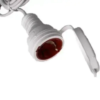 Удлинитель электрический DORI с защитой от влаги (3 м, ПВС 2х0,75 мм2, IP44)