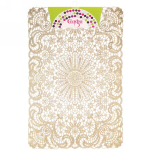 Салфетка на стол 45*30см «Кружево» золото