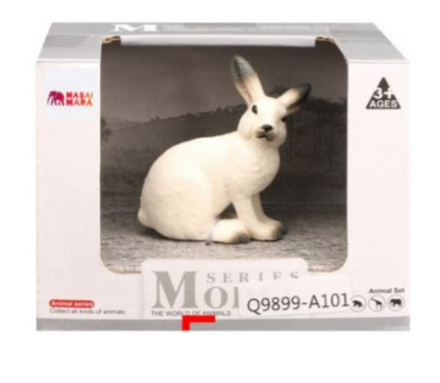 Детская игрушка Masai Mara фигурка Заяц, серия "На ферме"