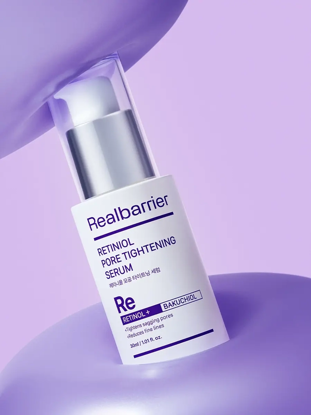 Real Barrier Омолаживающая сыворотка с 0.1% ретинола для сужения пор Retiniol Pore Tightening Serum 30 мл