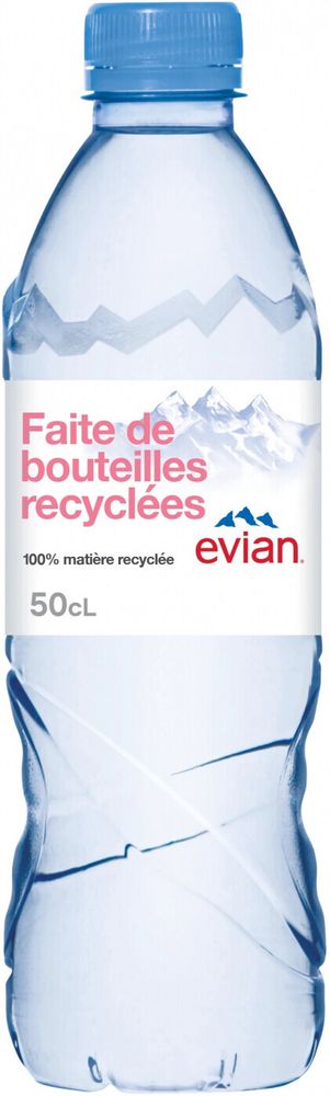 Вода природная минеральная Эвиан / Evian 0.5 - пластиковая бутылка