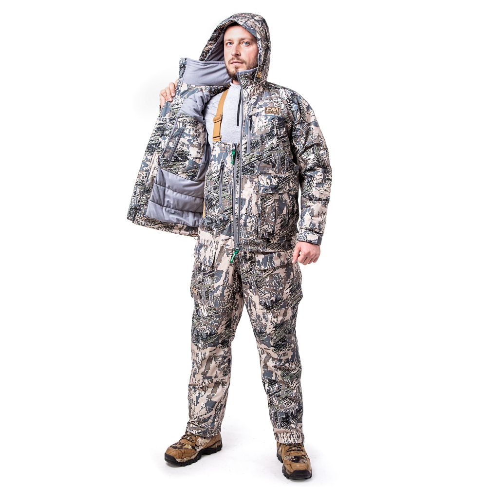 Костюм утепленный (мембранный, непромокаемый) "JAGUAR LT PRO" до -25°C цвет GR