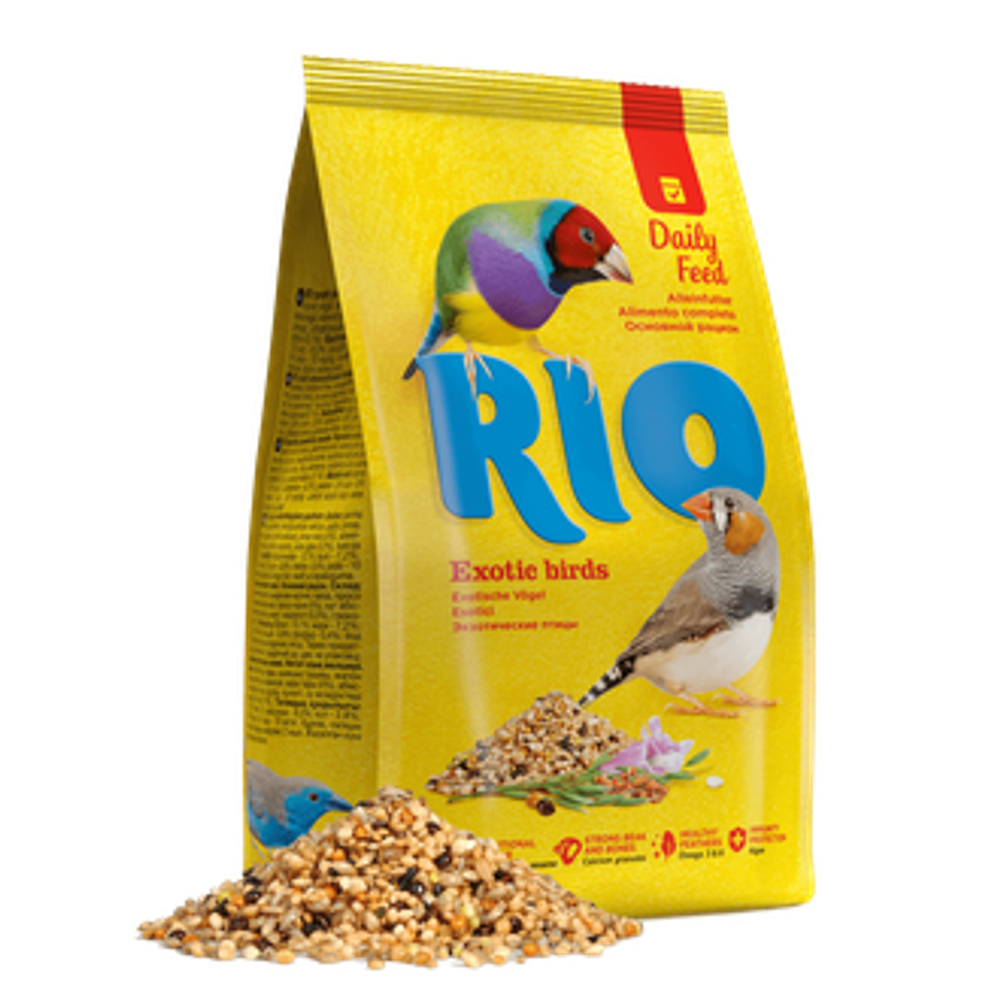 Rio Корм для экзотических птиц, 500 гр