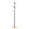 Торшер Lumina Deco Marsiada LDF 6033-9 BK+F.GD