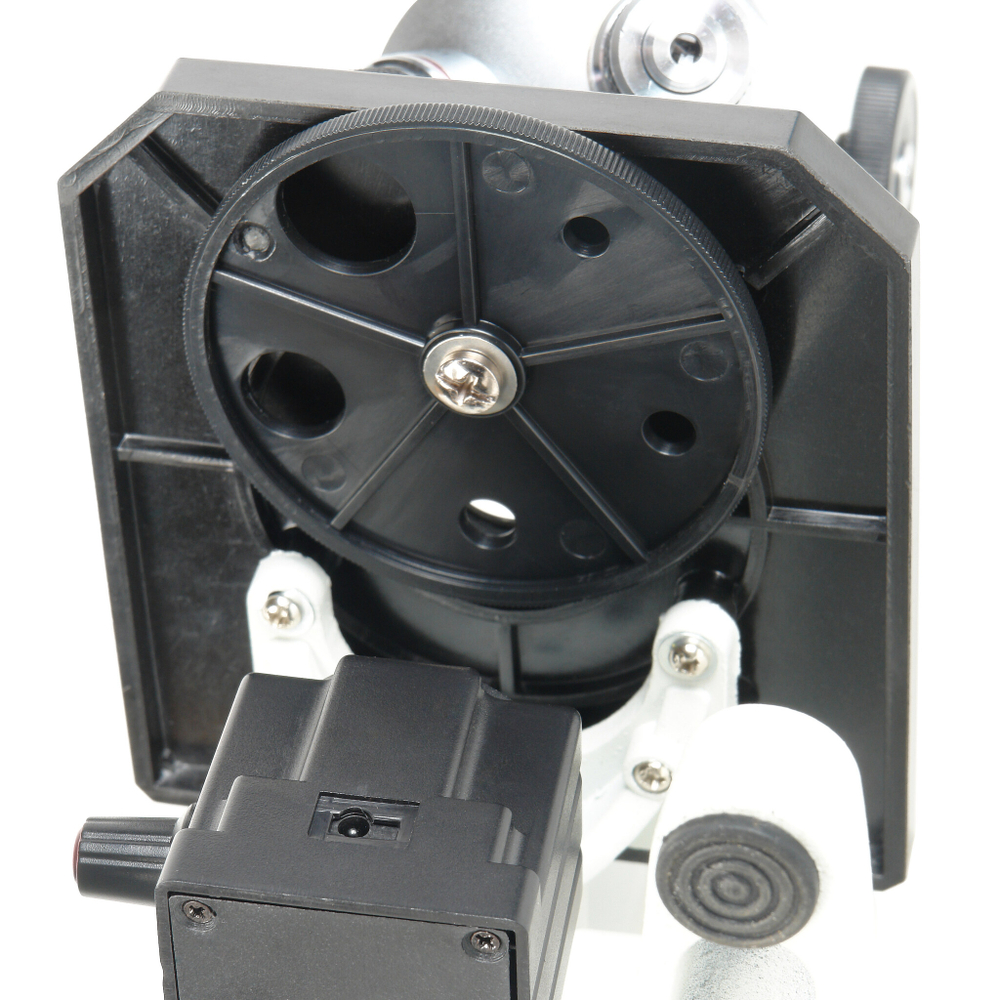 Микроскоп школьный Эврика 40х-640х (зеркало, LED)