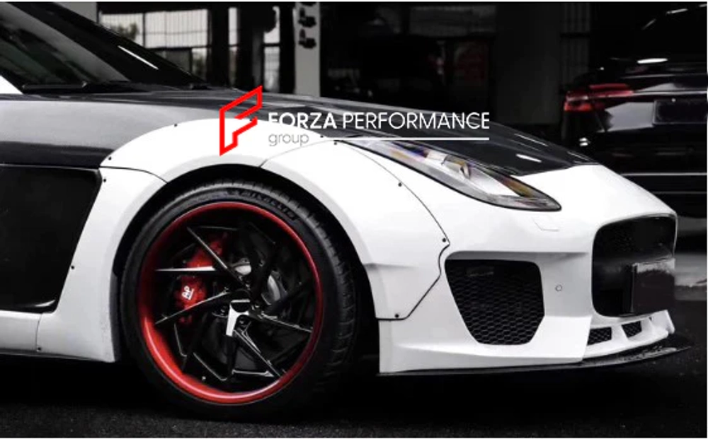 Карбоновый обвес для Jaguar F-Type X152 2014+ Ягуар