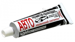 Герметик-прокладка АВТОКЗГ (г.Казань) термостойкий силиконовый  60гр Черный 11244ч