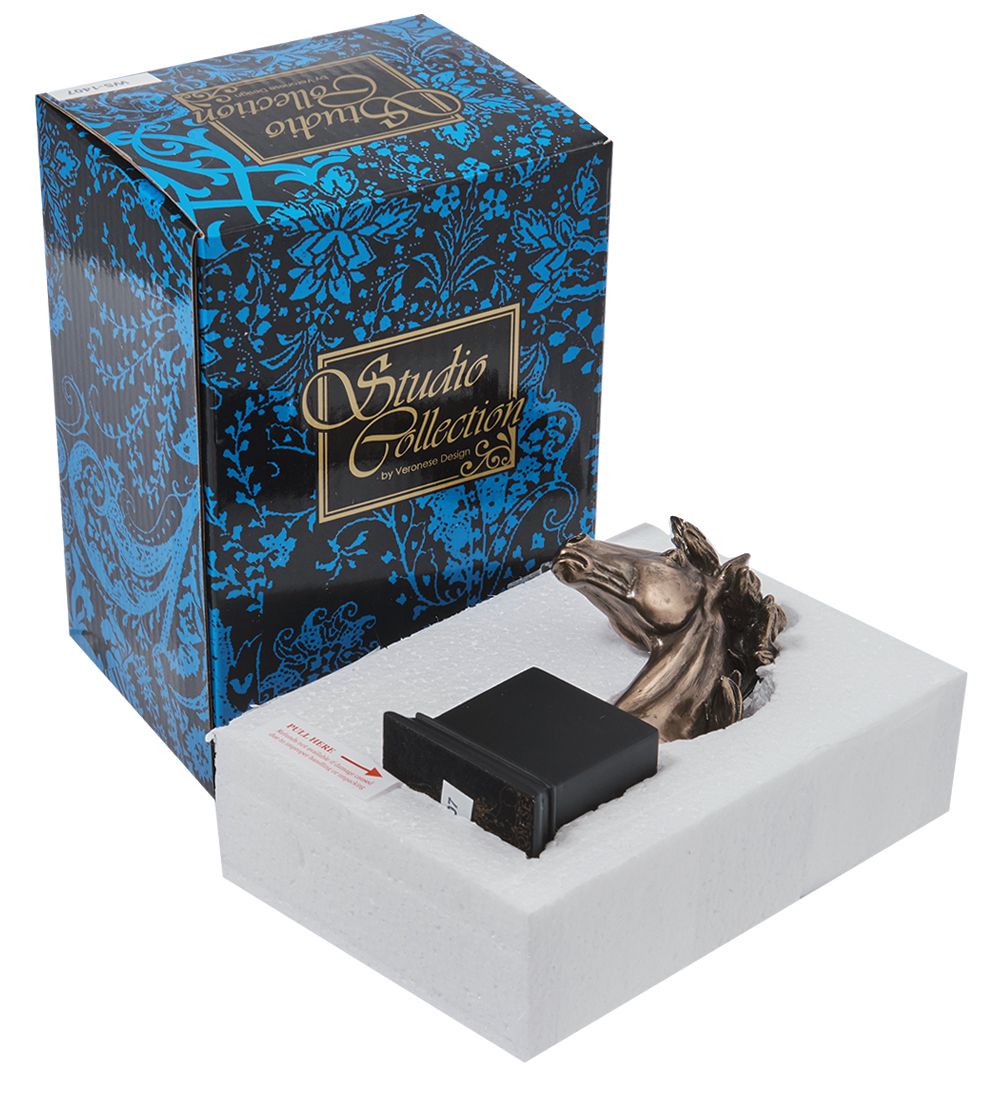 Veronese WS-1407 Статуэтка-бюст «Голова лошади»