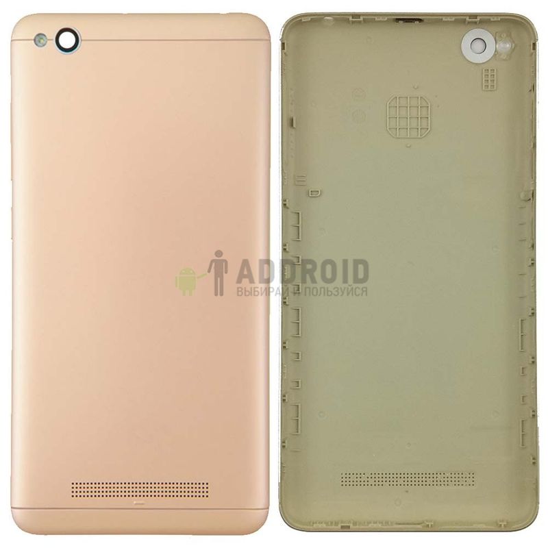 Задняя крышка для Xiaomi Redmi 4A Gold