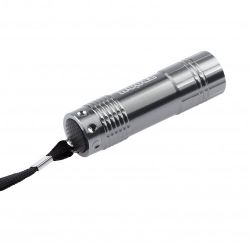 Светодиодный фонарь Трофи TM9 ручной на батарейках алюминиевый