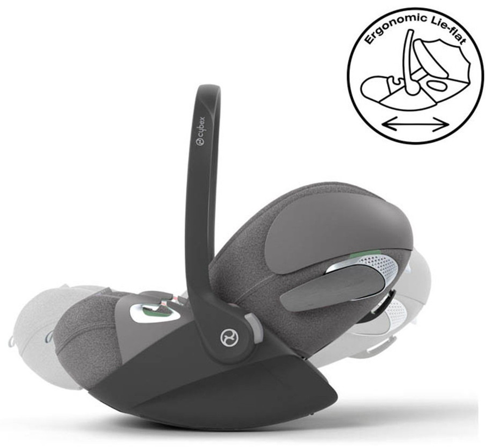 Коляска Cybex Talos S Lux SLV complete Cloud T Mirage Grey Plus Base T 4 в 1 Stone Grey с дождевиками