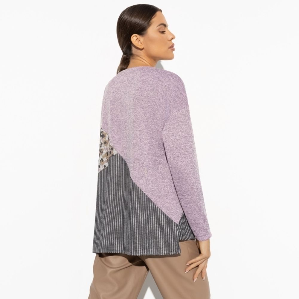 Туника комбинированная, Геометрия стиля (lady pink) Charutti (Акция)