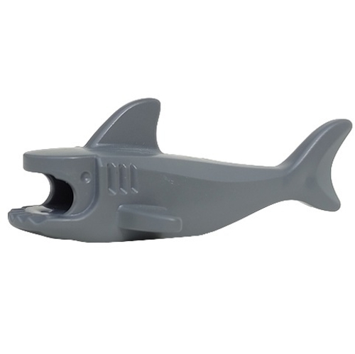 Тело Акулы 14518 Dark Bluish Gray