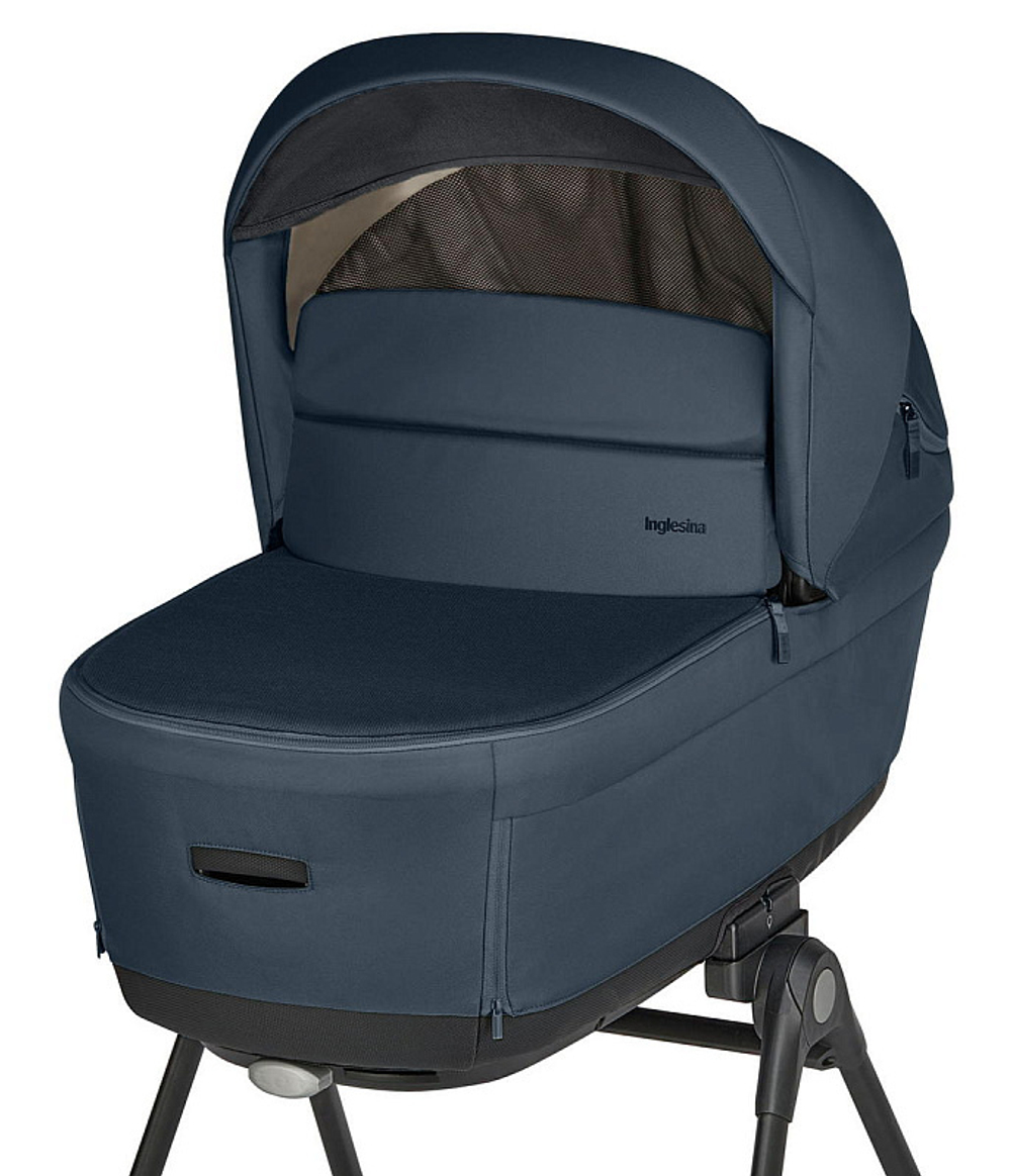 Коляска 3 в 1 Inglesina Electa System Quattro DRW 2025 с подставкой под люльку Hudson Blue