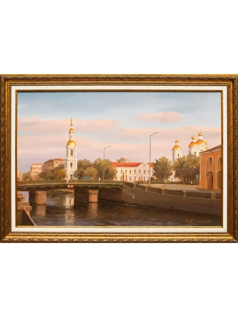 Картина маслом Никольский собор Бирюков