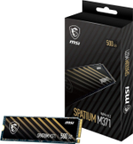 Твердотельный накопитель  500Gb SSD MSI SPATIUM M371 M.2 PCIe NVMe R1900Mb/s W1000MB/s SPATIUM M371