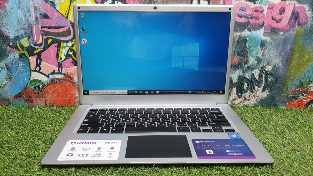 Ноутбук IRBIS Celeron/4Gb/FHD/ NB NB244/Windows 10