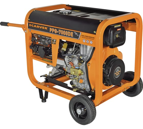 Генератор Carver PPG - 7000DE дизель