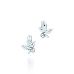 Серьги из серебра 925,Tiffany 🌿Оливковая ветвь. ✨exclusive. В наличии