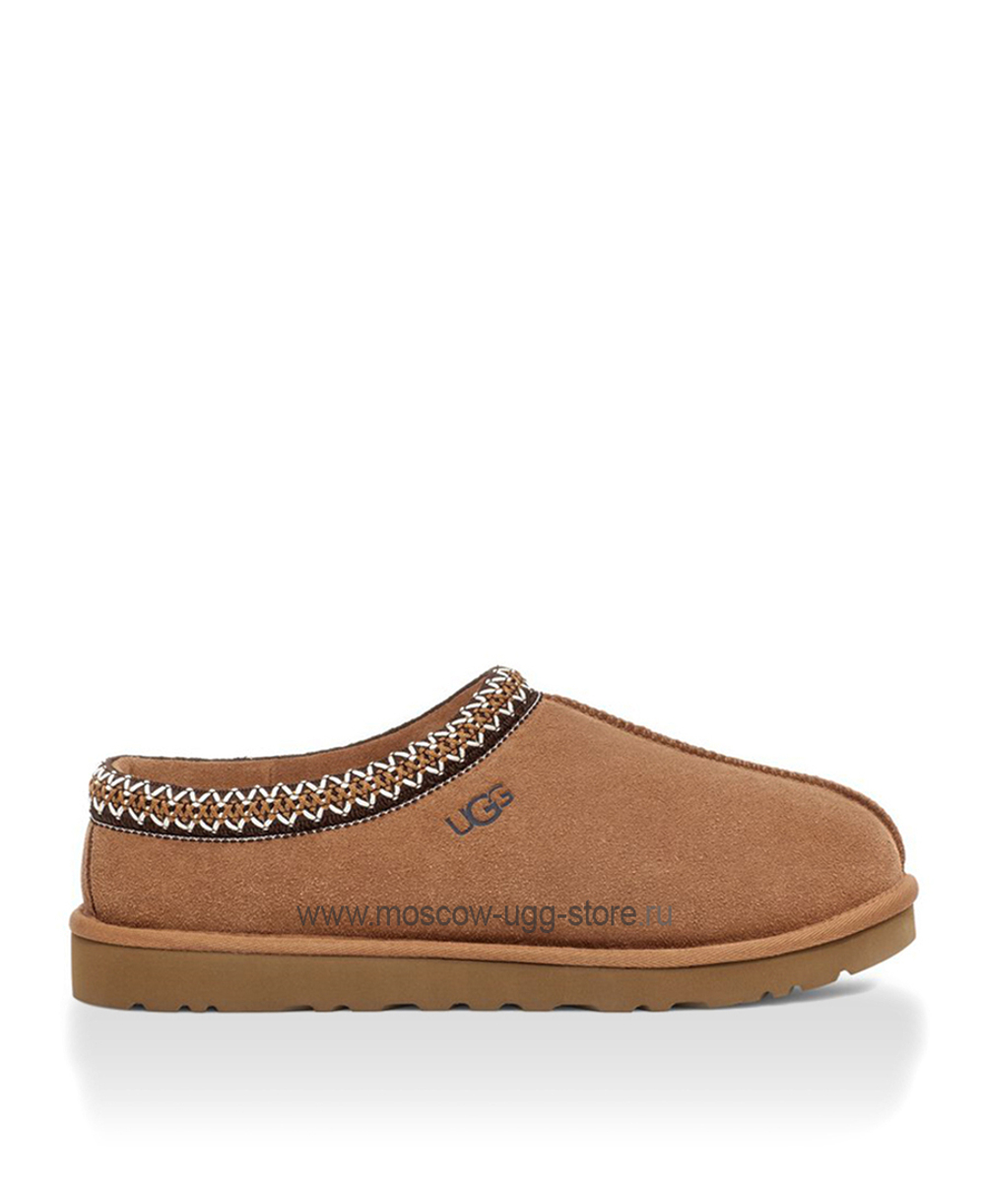 TASMAN SLIPPER MENS-chestnut